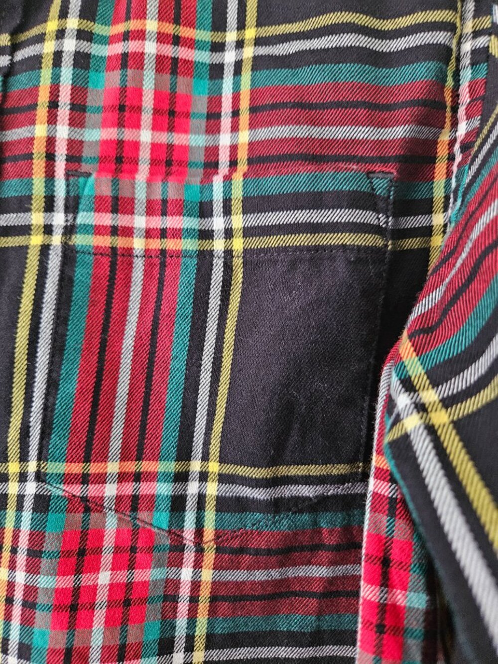 J.Crew Crewcuts Boys Stewart Tartan Plaid Button Down Dress Shirt Size 4-5 - Picture 4 of 9